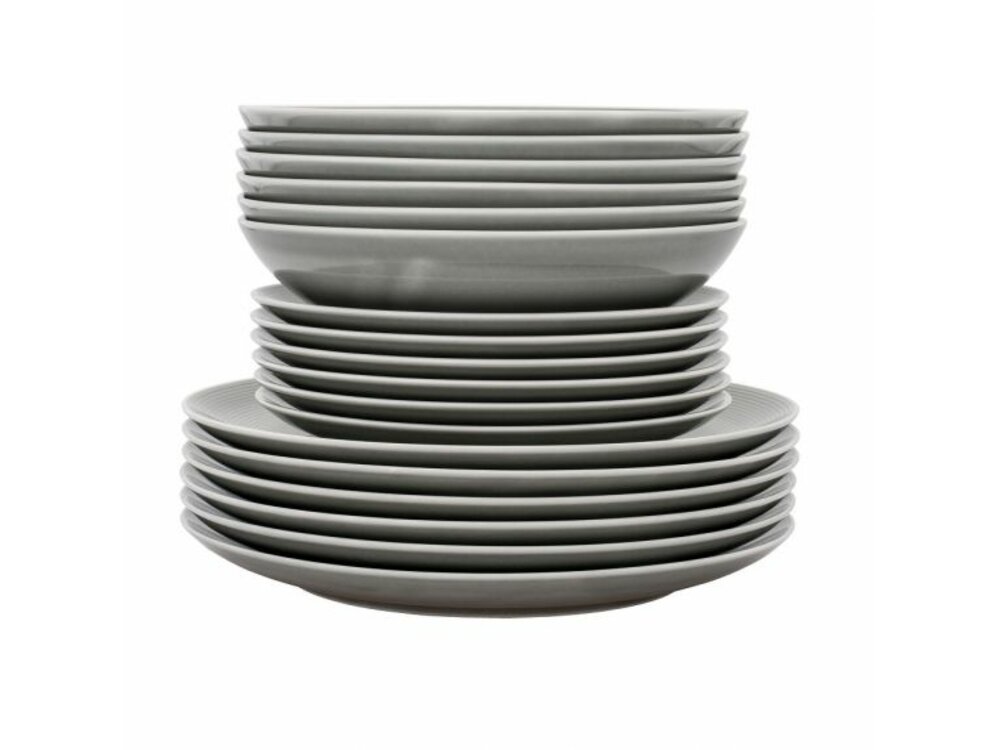 Boss dinner plate set, for 6 people/18 pcs