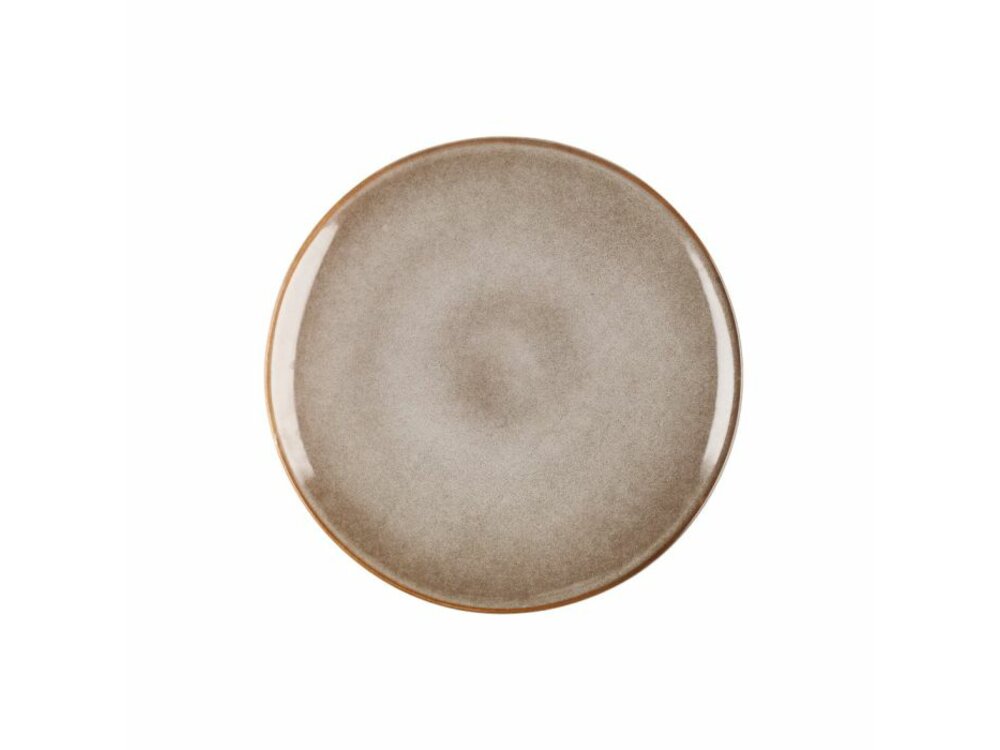 Maku Ceramic toned serving plate, Ø 27 cm.