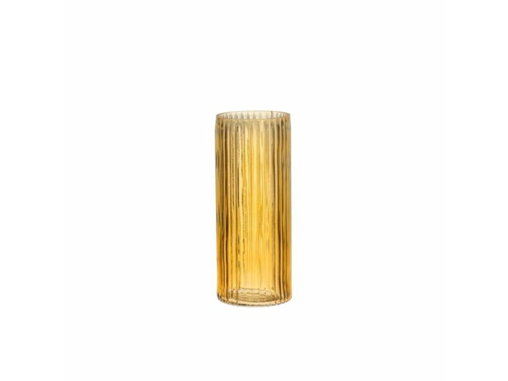 Maku cylindrical glass vase