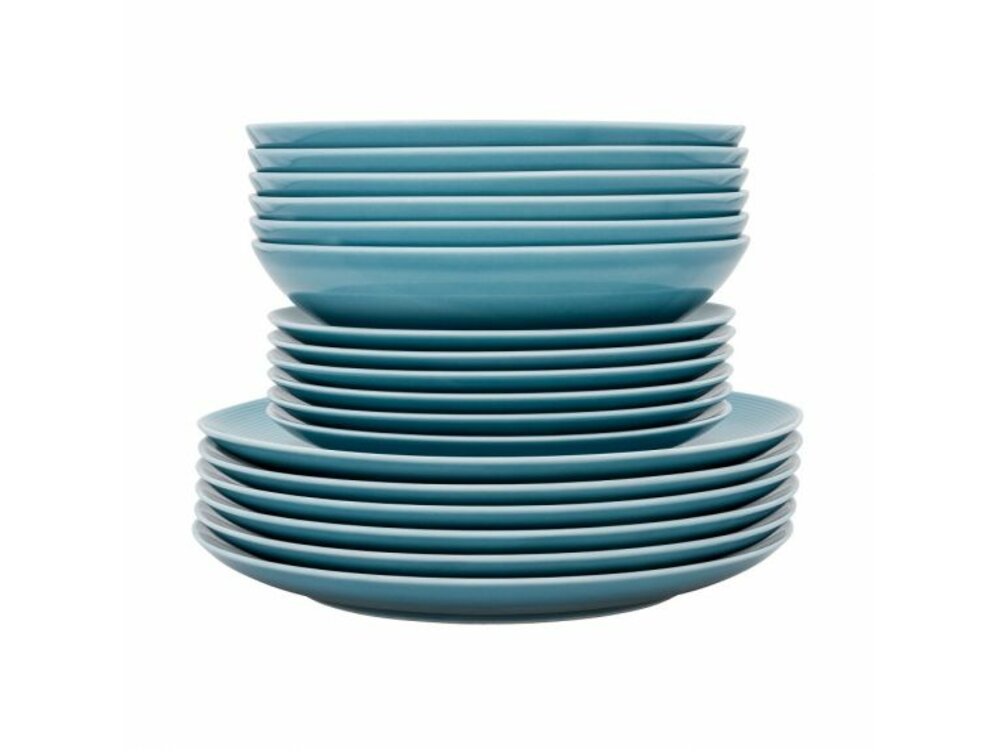 Boss dinner plate set, for 6 people/18 pcs