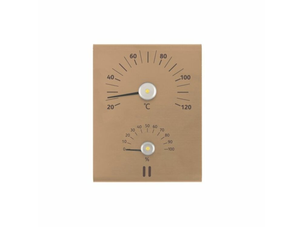 Rento sauna thermometer and hygrometer