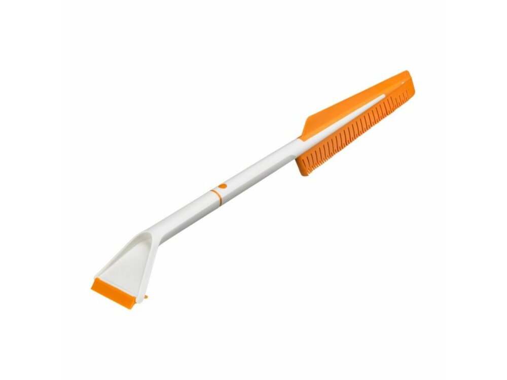 Fiskars SnowXpert ice scraper with broom