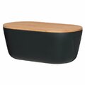 Maku rPET bread box with bamboo lid