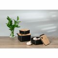 MAKU rPET storage box with sealing bamboo lid