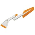 Fiskars SnowXpert ice scraper with broom