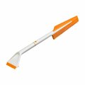 Fiskars SnowXpert ice scraper with broom