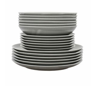 Boss dinner plate set, for 6 people/18 pcs