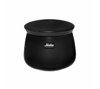 Maku Porcelain sugar bowl, black