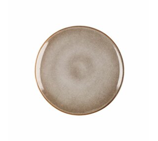 Maku Ceramic toned serving plate, Ø 27 cm.