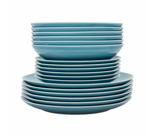 Boss dinner plate set, for 6 people/18 pcs