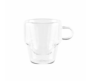 MAKU Double-layer glass mug 20 cl MAKU Double-layer glass mug 20 cl